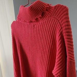 Women's cropped sweater